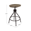 Benjara Counter Bar Stool- 26-30