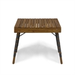 Benjara Leo Outdoor Foldable Side Table- 20