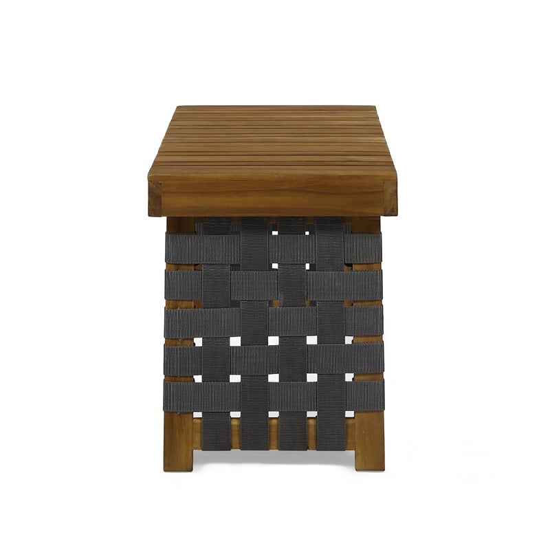 Benjara Leo Outdoor Foldable Side Table- 20