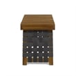 Benjara Leo Outdoor Foldable Side Table- 20