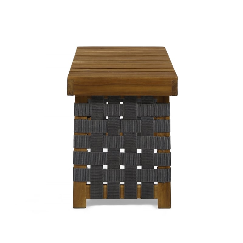 Benjara Leo Outdoor Foldable Side Table- 20