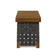 Benjara Leo Outdoor Foldable Side Table- 20