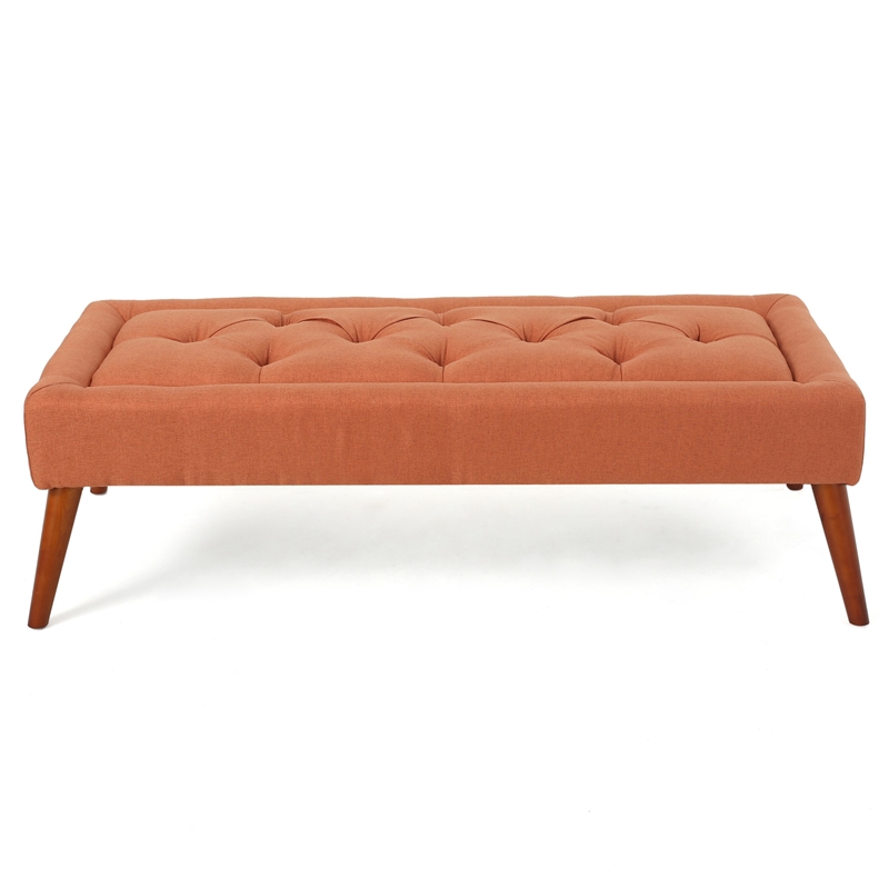Benjara Accent Ottoman Bench- Tufted 52