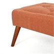 Benjara Accent Ottoman Bench- Tufted 52