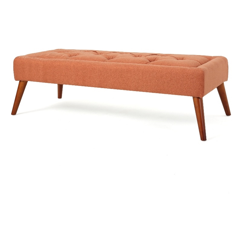Benjara Accent Ottoman Bench- Tufted 52