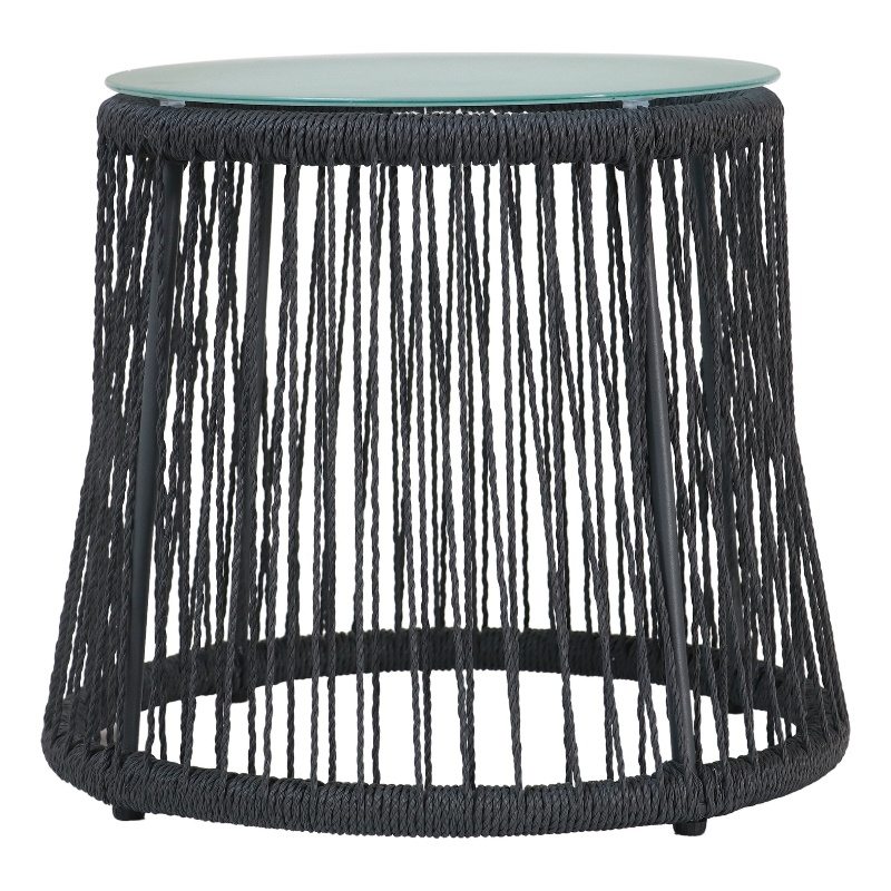 Benjara Penny Outdoor Side End Table- 19