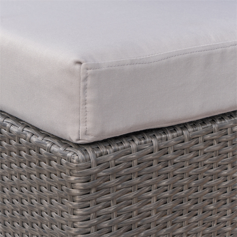 Benjara Outdoor Ottoman- 16
