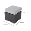 Benjara Outdoor Ottoman- 16