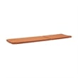 Benjara Pina Cushion for Outdoor Chaise Lounger- Waterproof Orange- 79 Inch