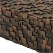 Benjara Lissa Decorative Storage Box- Brown Textured Resin Finish- 13 Inch