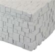 Benjara Lissa Decorative Storage Box- Matte White Textured Resin- 13 Inch