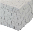 Benjara Lissa Decorative Storage Box- Matte White Textured Resin- 13 Inch