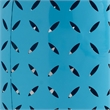Benjara Lica Patio Side End Table- Barrel Shaped Lace Cut- 12