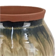 Benjara Hino Decorative Vase- Dripping Paint Texture- 13