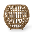 Benjara Outdoor Side Table- Open Design- 20