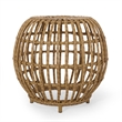 Benjara Outdoor Side Table- Open Design- 20