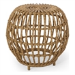 Benjara Outdoor Side Table- Open Design- 20