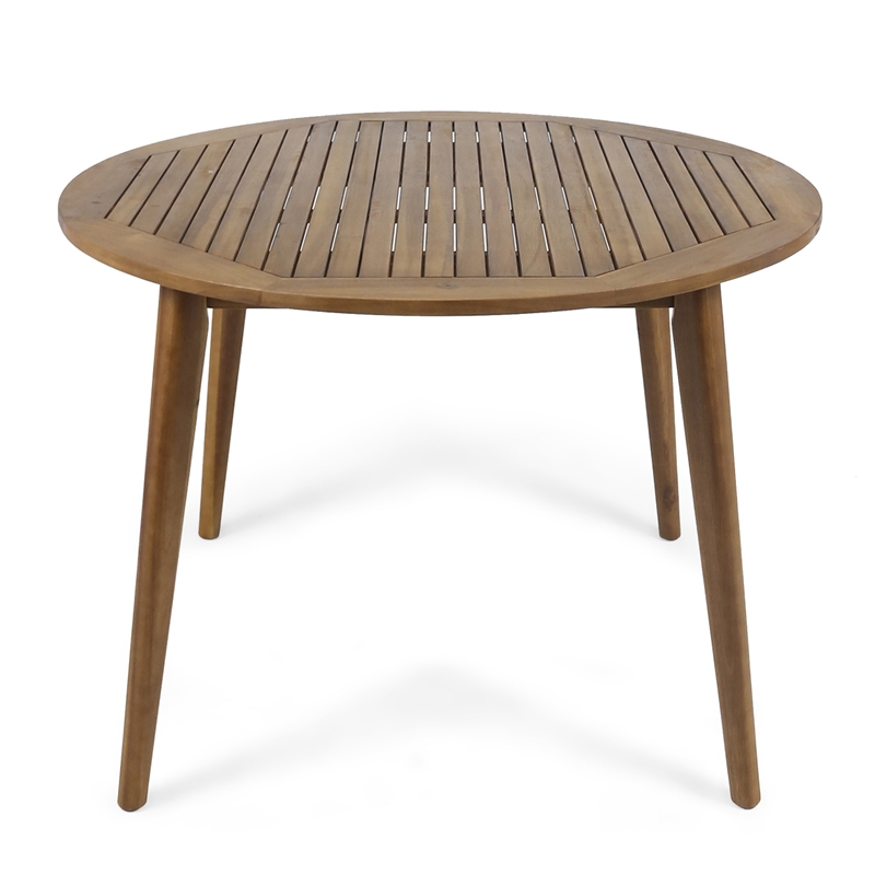 Benjara Ambre Dining Table- 47
