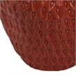 Benjara Kema Decorative Flower Vase- Strawberry Accent- 13