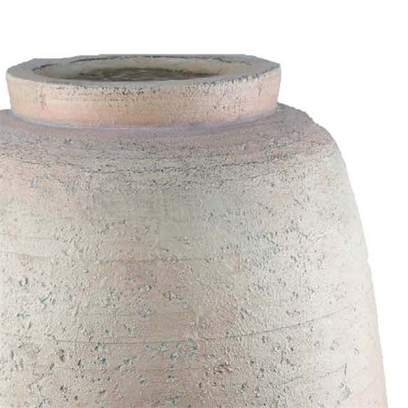 Benjara Kilu Decorative Vase- Rugged Texture- 24