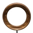 Benjara Decorative Tabletop Sculpture - Brown/Black Iron Stem