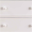 Benjara Wooden Chest With 5 Drawer Storage- White