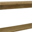 Benjara Console Table- Long Rectangular Top- 1 Shelf- 71