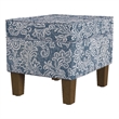 Benjara Ishi Accent Storage Ottoman- 22