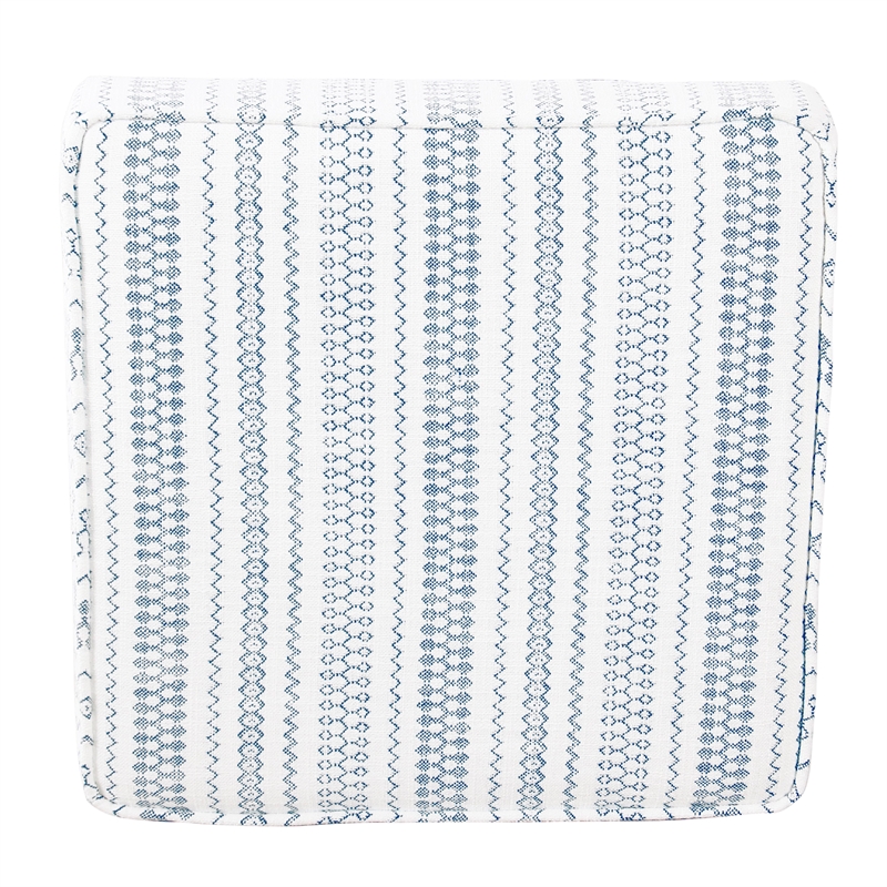 Benjara Pyp Square Storage Ottoman- 18