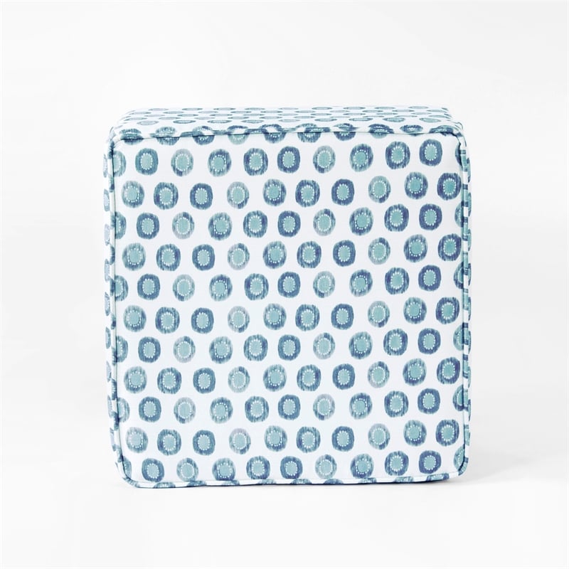 Benjara Pyp Square Storage Ottoman- 18