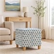Benjara Pyp Square Storage Ottoman- 18