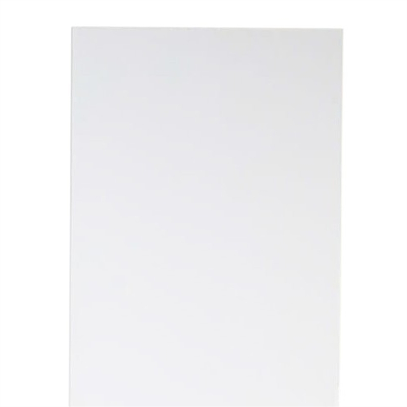 Benjara Ely Slim Closet Cabinet- 3 Drawers- 71 Inch- White Melamine and Wood