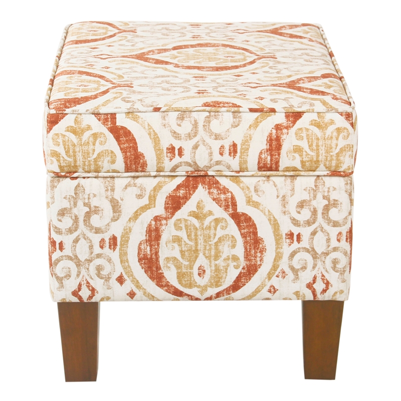 Benjara Ishi Accent Storage Ottoman- 22