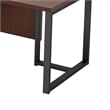 Benjara L Shaped Executive Desk w Mobile File Cabinet- 71