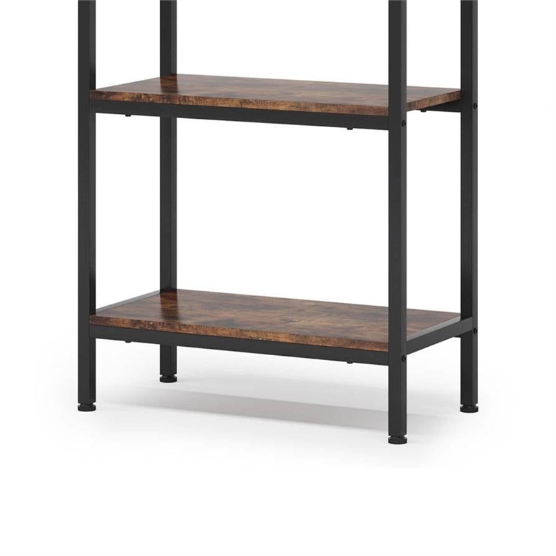 Benjara Industrial Bookshelf- 24