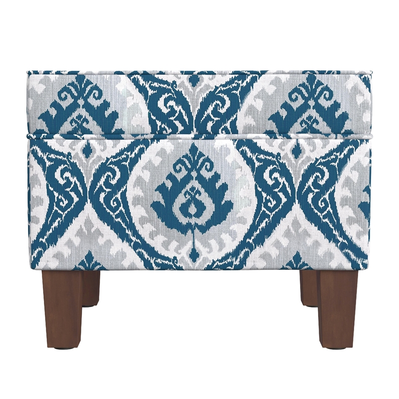 Benjara Ishi Accent Storage Ottoman- 22