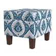 Benjara Ishi Accent Storage Ottoman- 22