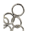 Benjara Abstract Interlinked Ring Sculpture w Black Base- 15