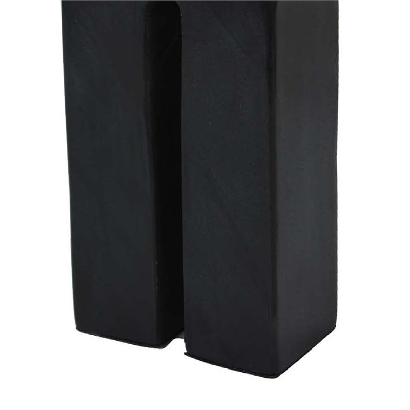 Benjara Modern Decorative Arch Sculpture in Matte Black Solid Marble- 8 Inch