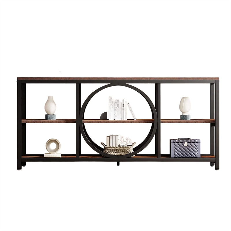 Benjara Sofa Console Table- 3 Tier- 71