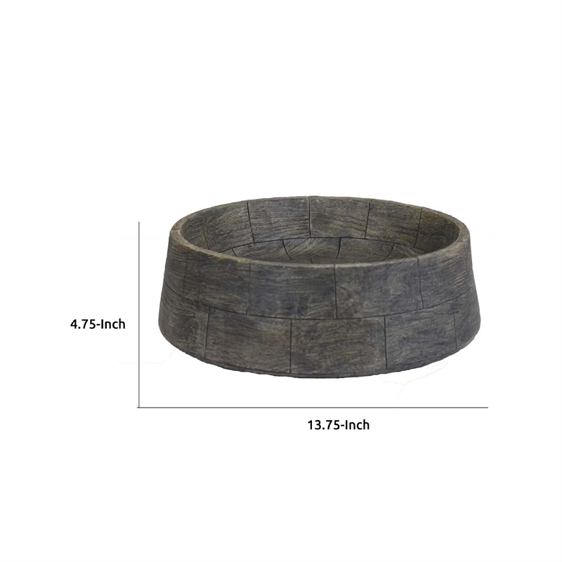 Benjara Rimy Large Accessory Bowl- 14