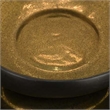 Benjara Rema Decorative Tabletop Bowls Set of 2- Modern Gold and Black Ceramic