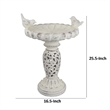 Benjara Niam Bird Bath Sculpture- 26