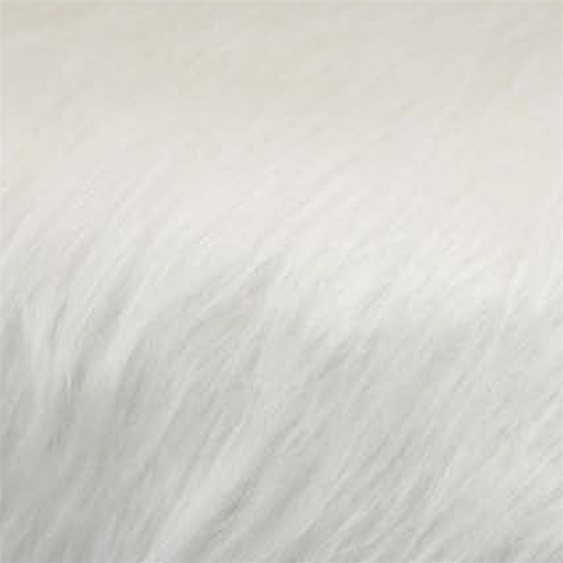 Benjara Accent Ottoman- Fur-Like Texture- 21