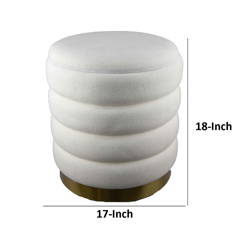 Benjara Accent Stool- 18
