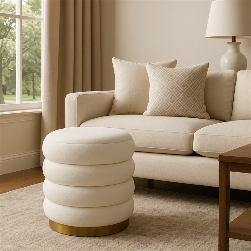 Benjara Accent Stool- 18