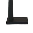 Benjara Hand Sculpture Accent Figurine- Contemporary Black Resin- 17 Inch