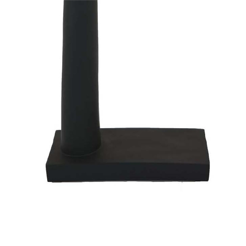 Benjara Hand Sculpture Accent Figurine- Contemporary Black Resin- 17 Inch