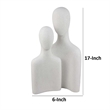 Benjara Nito Decorative Figurine- 2 Bust Silhouettes 17