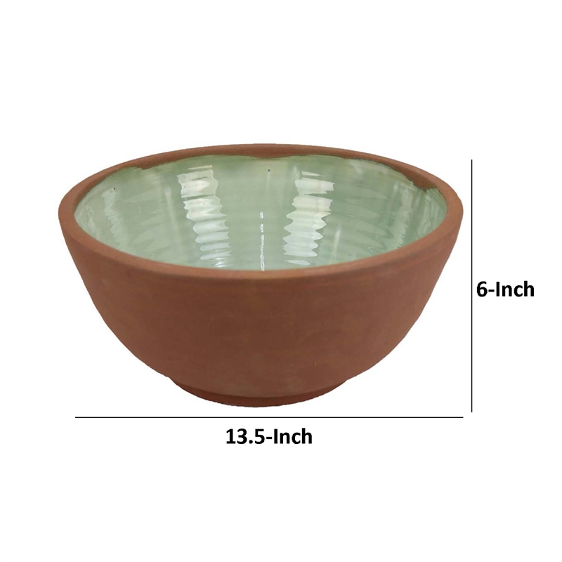Benjara Hino Decorative Bowl- 14